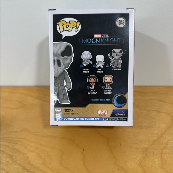 Funko Khonshu Figure in Gray and White - Picture 2 of 2